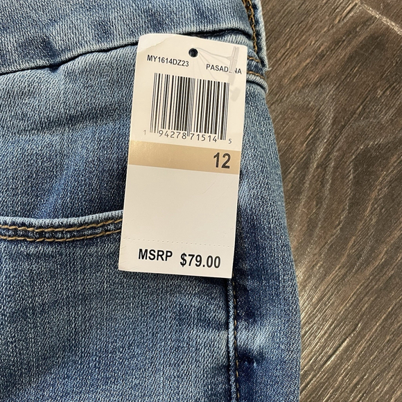 Seven7 High Rise Tummyless Boot Denim Bootcut Jeans Size 12 Women’s - Picture 5 of 7